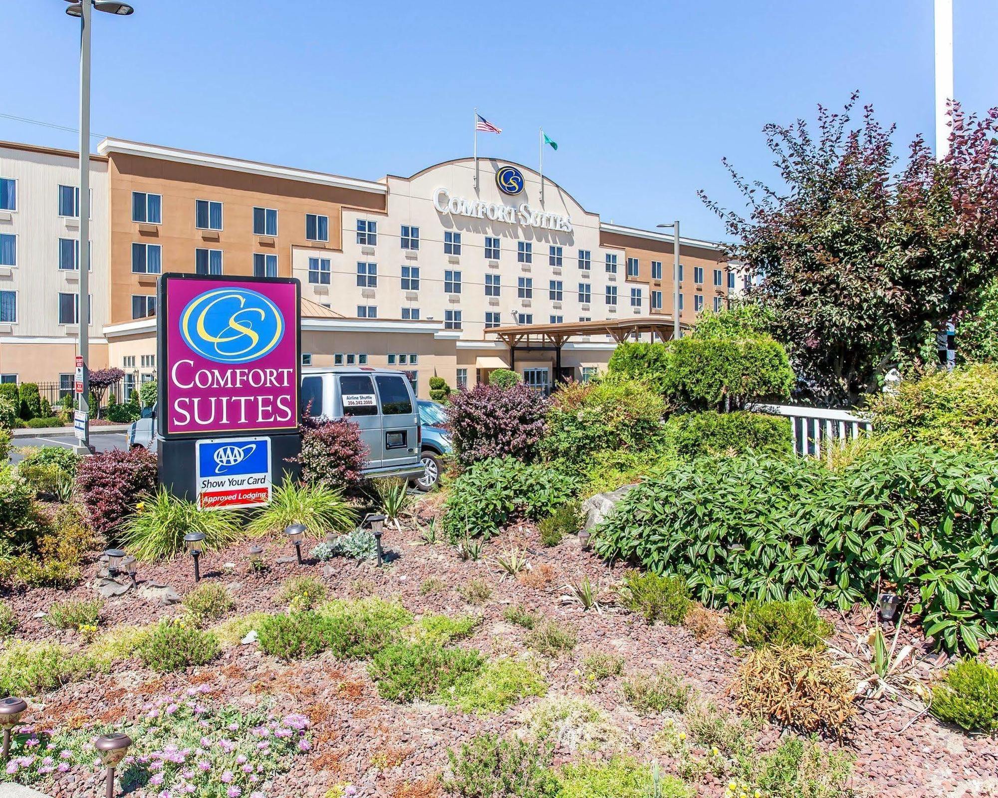 Comfort Suites Airport Tukwila Seattle Zewnętrze zdjęcie